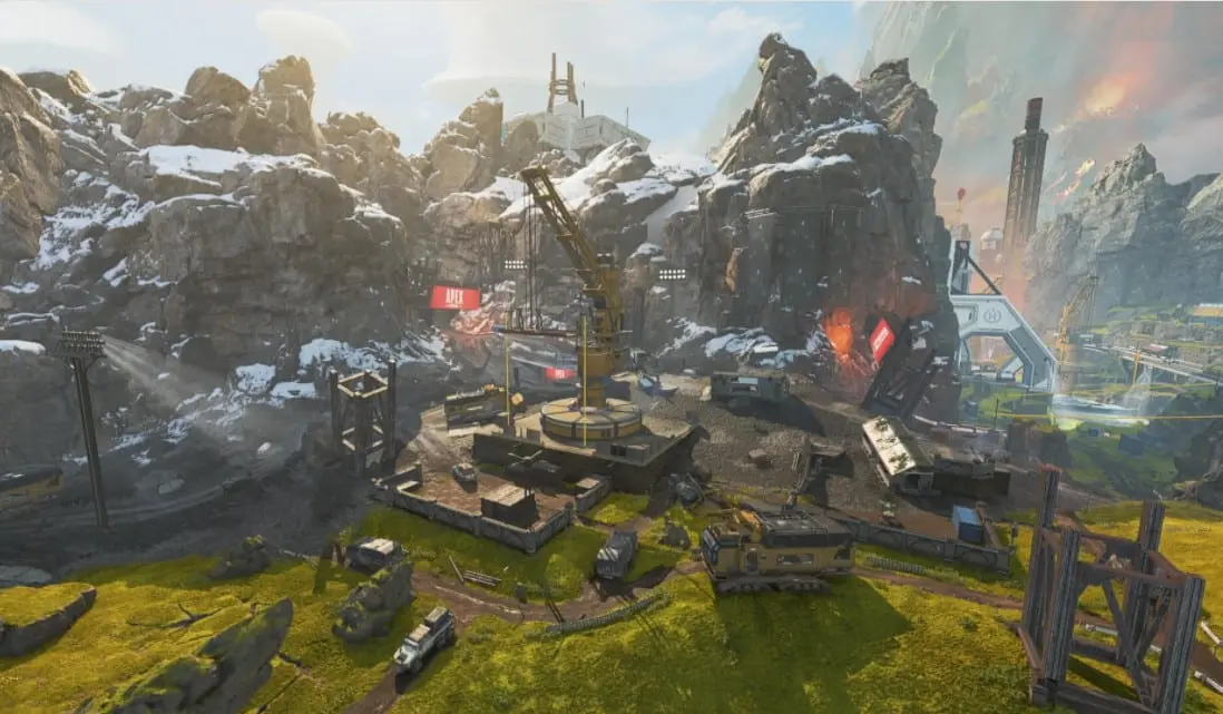 New Landslide POI in Apex Legends