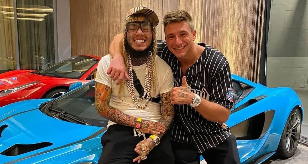 6ix9ine and stevewilldoit mclaren