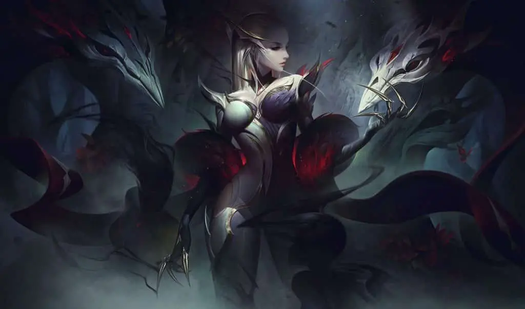 Coven Evelynn is the legendary League of Legends skin this update.