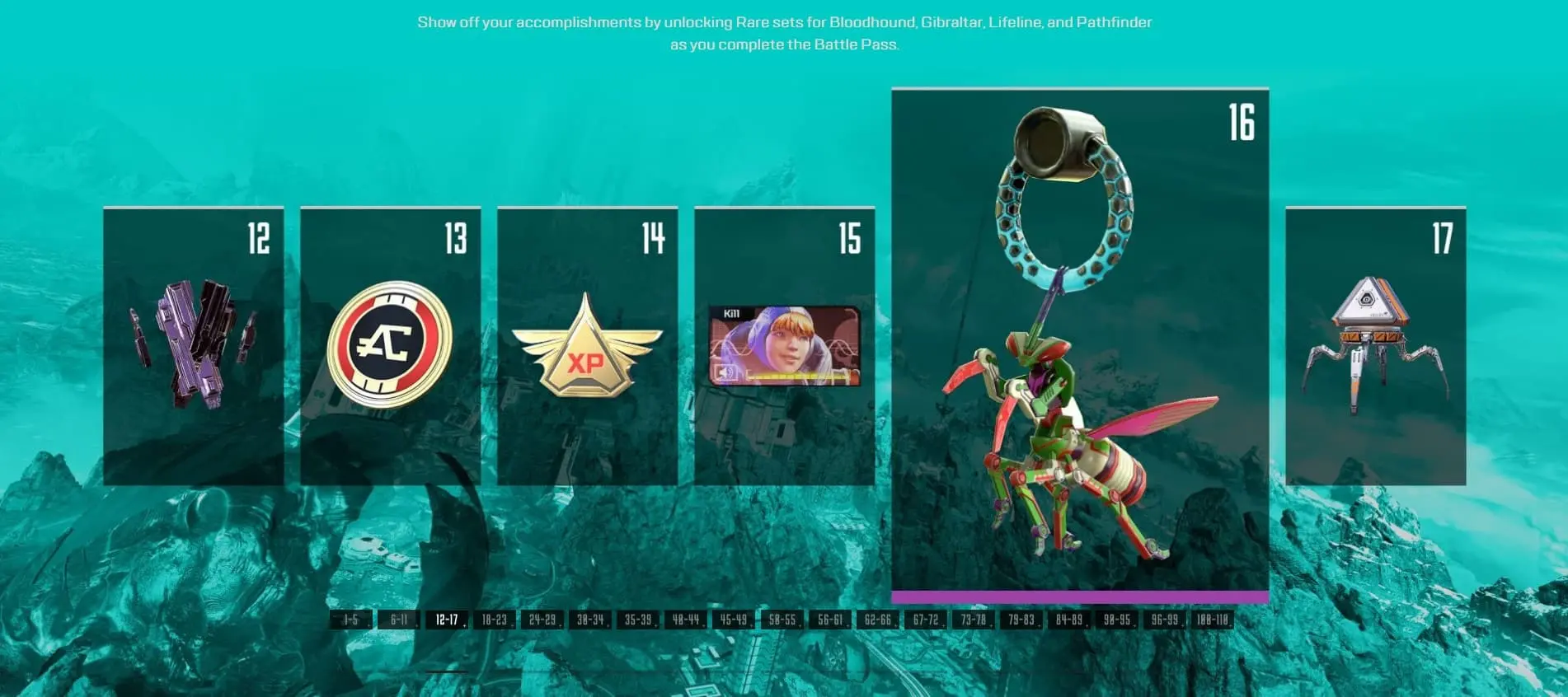 Apex Legends Season 10 Battle Pass tier 12-17