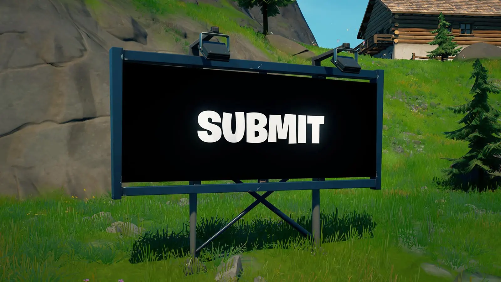 Fortnite Alien Billboard