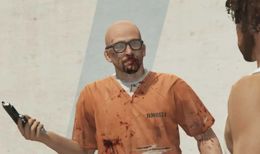 gta 5 player in prison