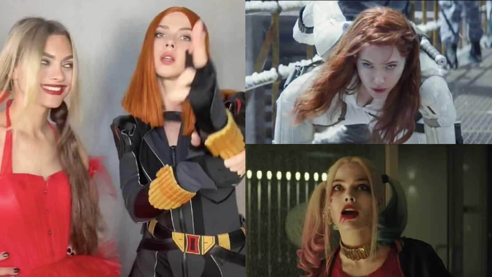 Scarlett Johansson/Margot Robbie + lookalikes