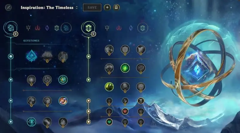 LoL Inspiration runes Season 12 rework