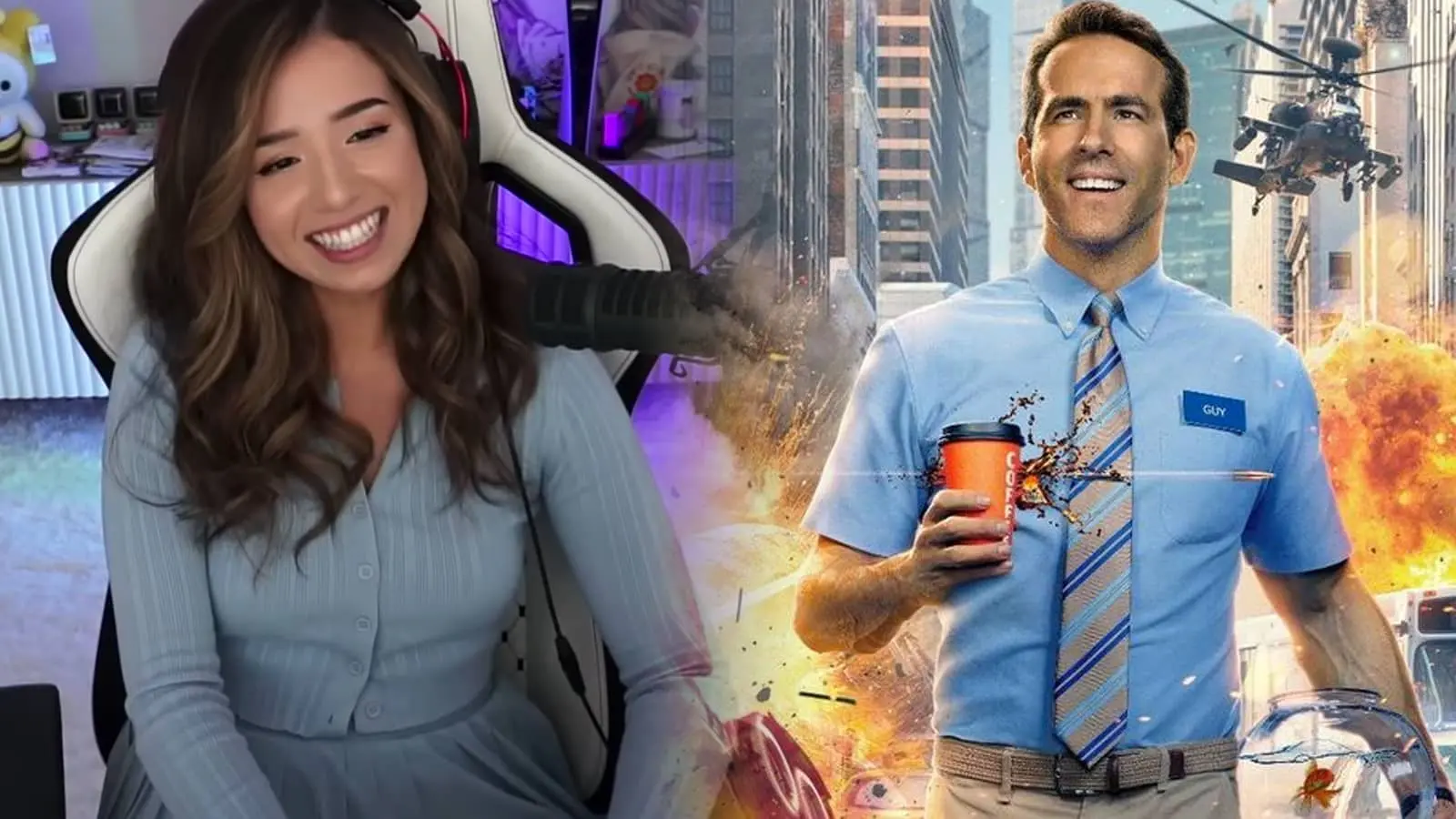 Pokimane Ryan Reynolds Free Guy