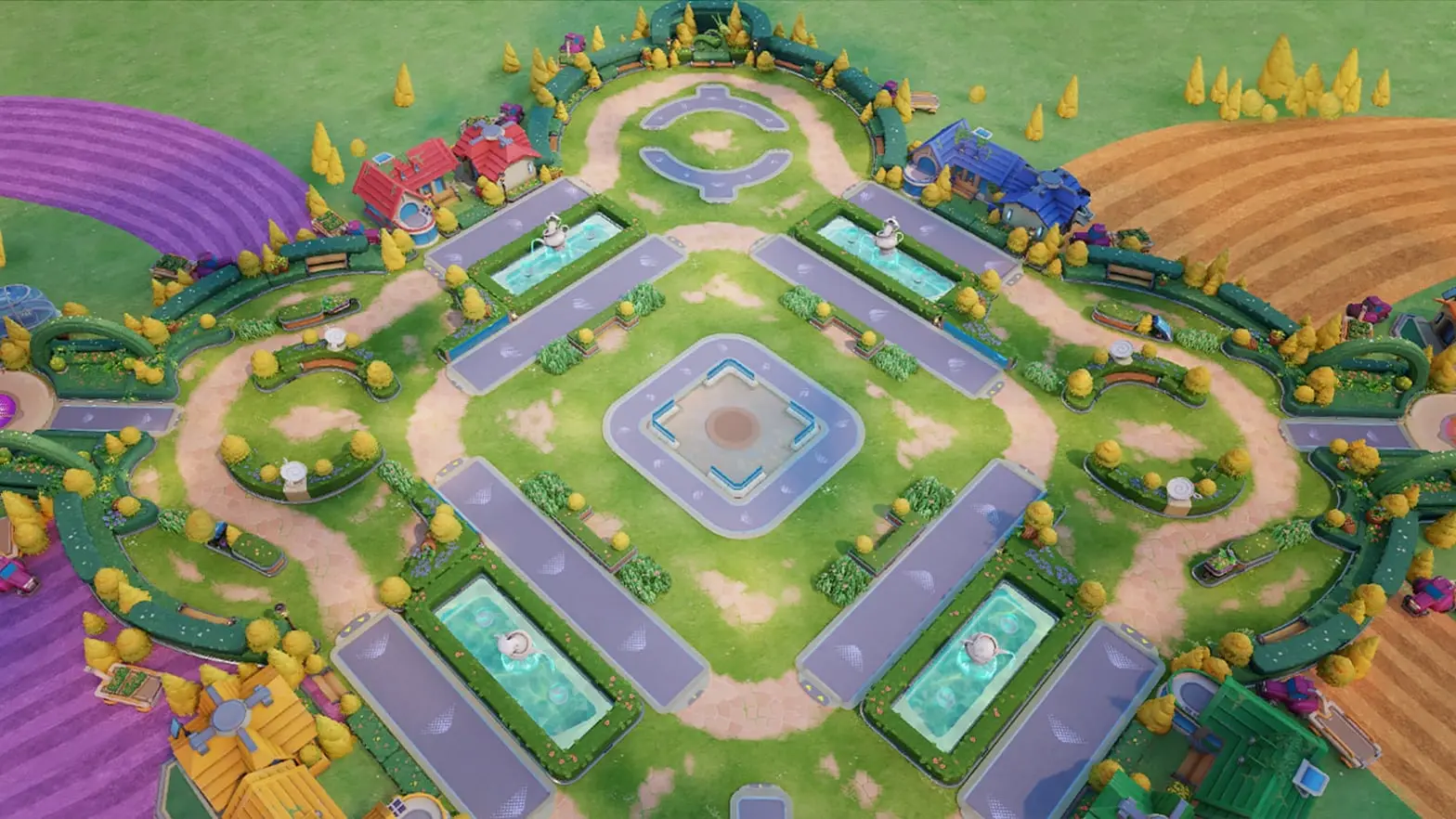 Pokemon Unite Map screenshot