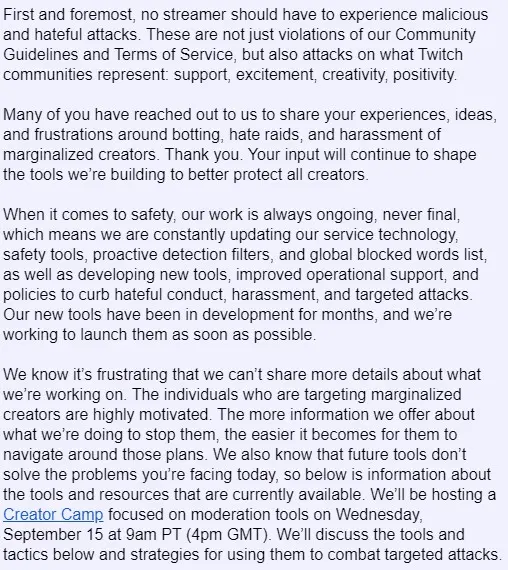 Twitch.tv email