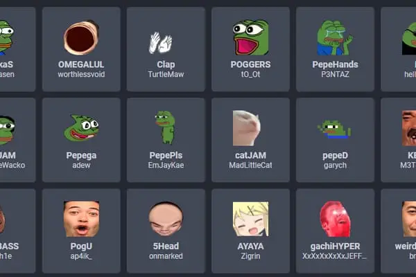 BTTV emotes