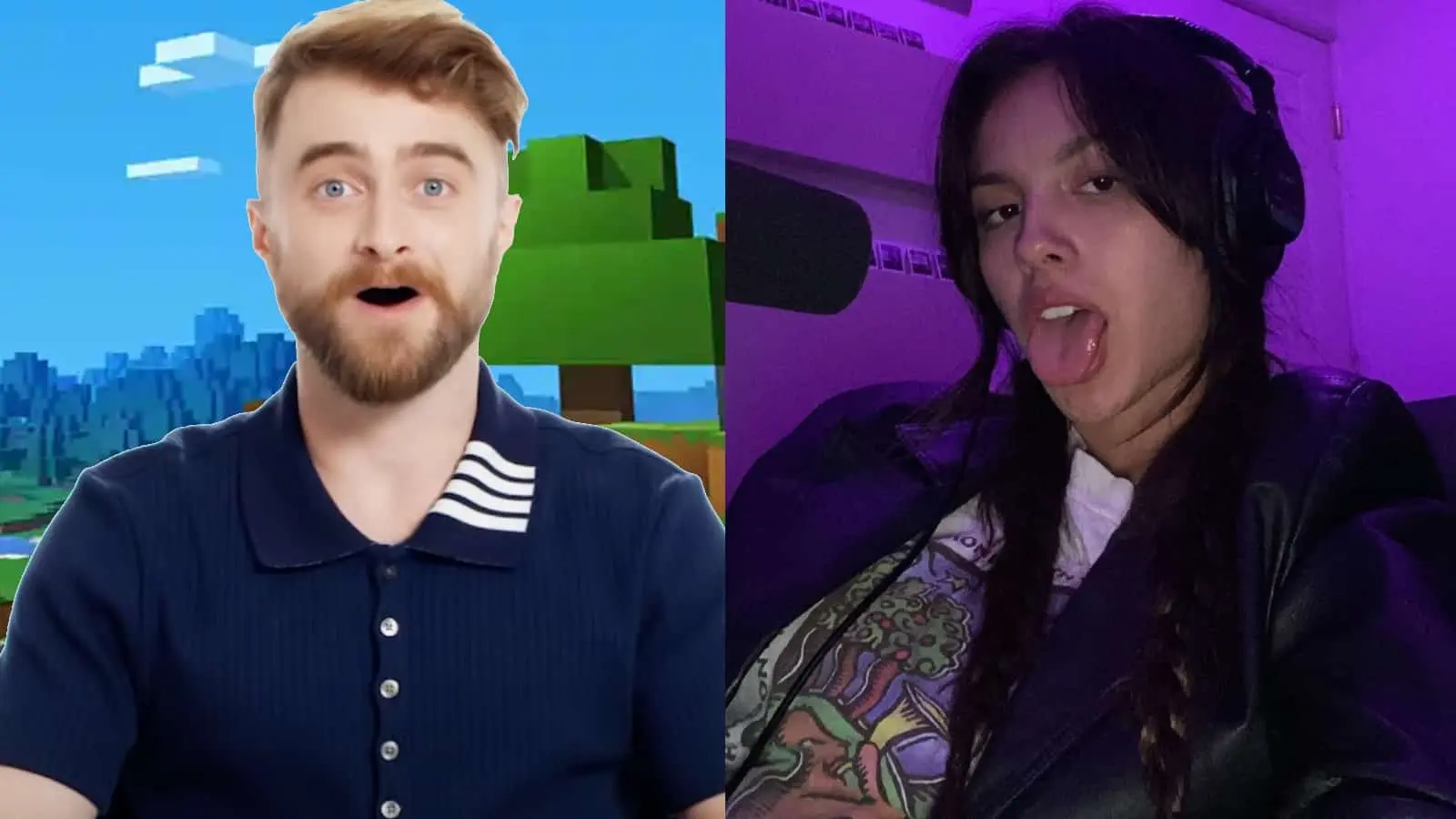 Daniel Radcliffe on Minecraft and Olivia Rodrigo