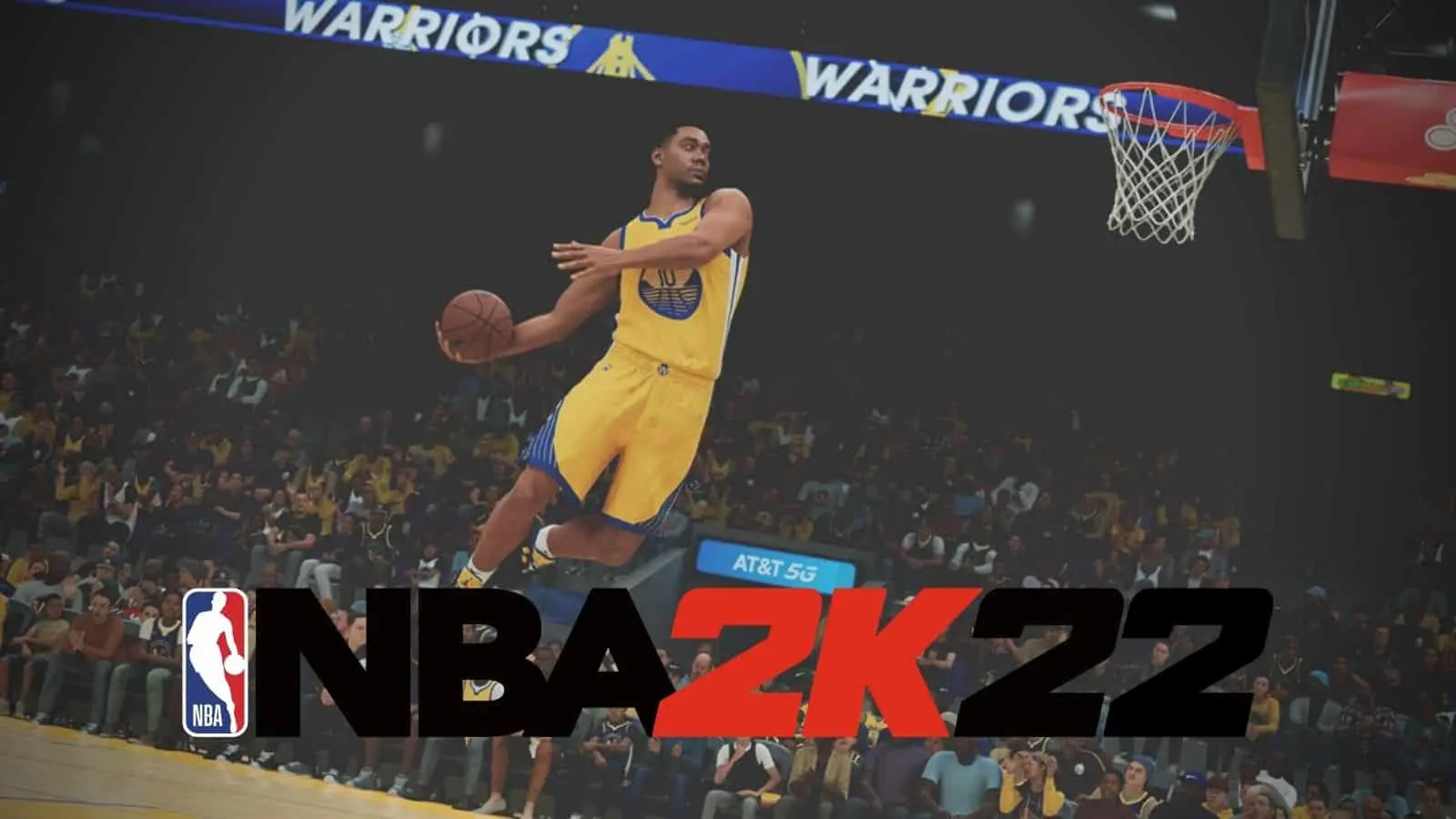 nba 2k22 logo and player