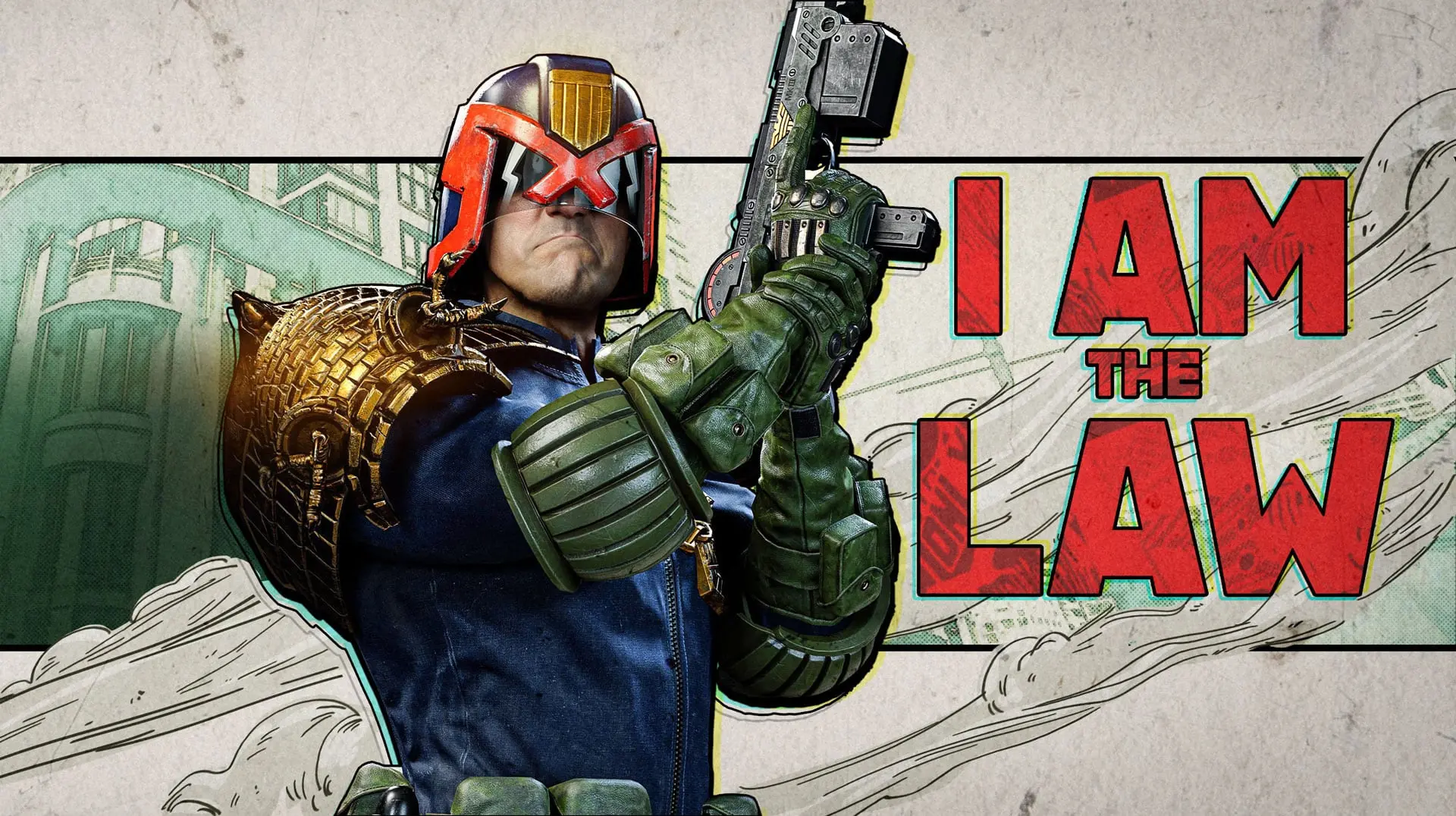 Judge Dredd I am the Law warzone