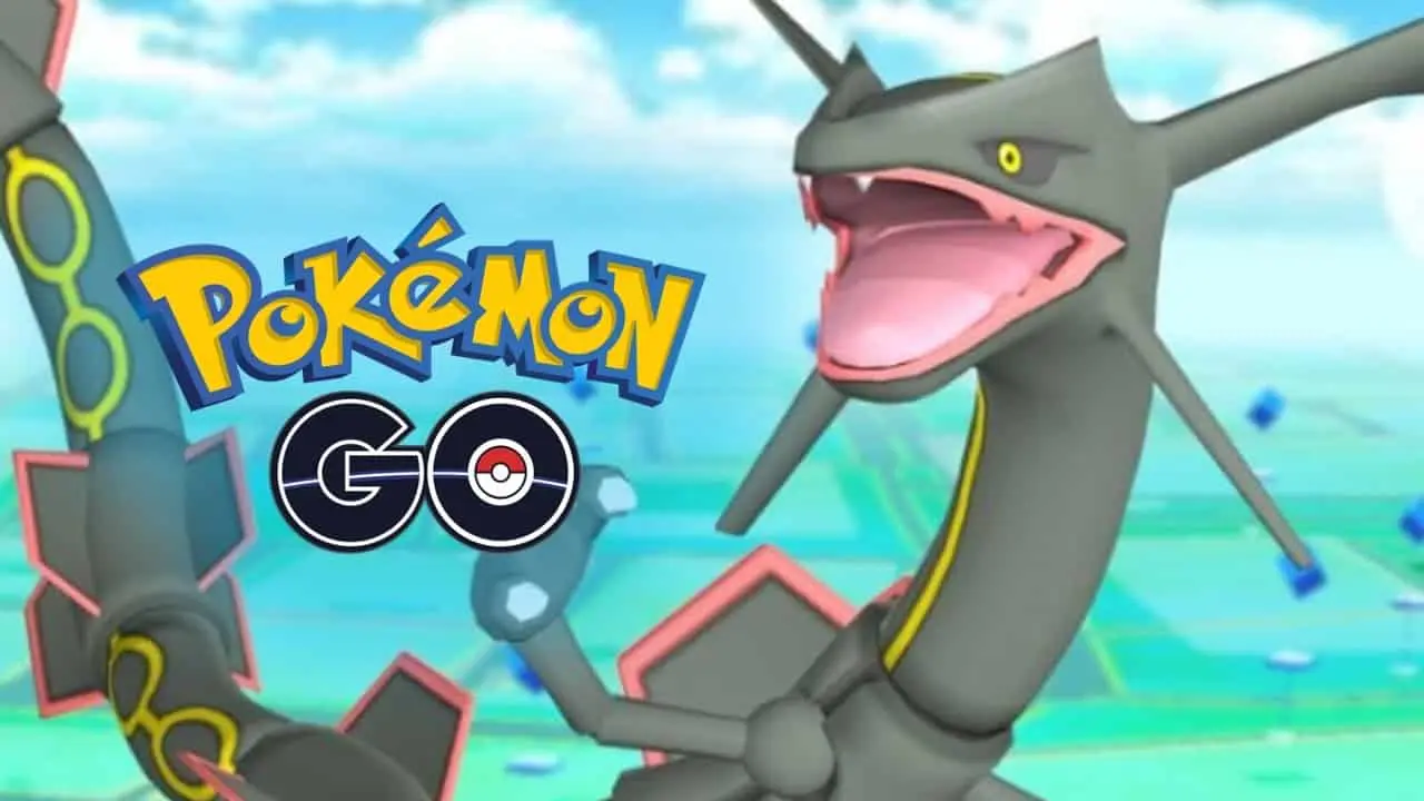 shiny rayquaza pokemon go