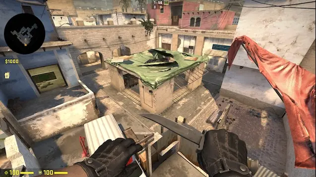 CS:GO Mirage B site Mandela Effect