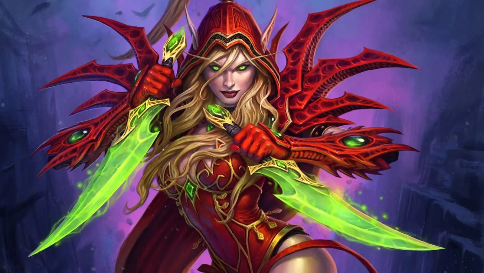 WoW Valeera Sanguinar looking into camera