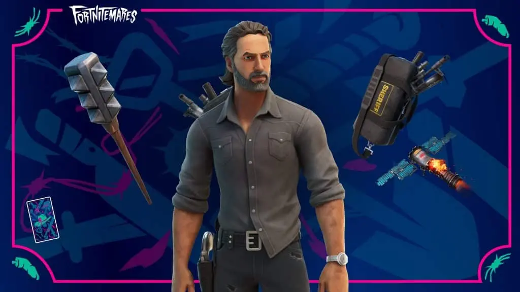 Fortnite Rick Grimes skin