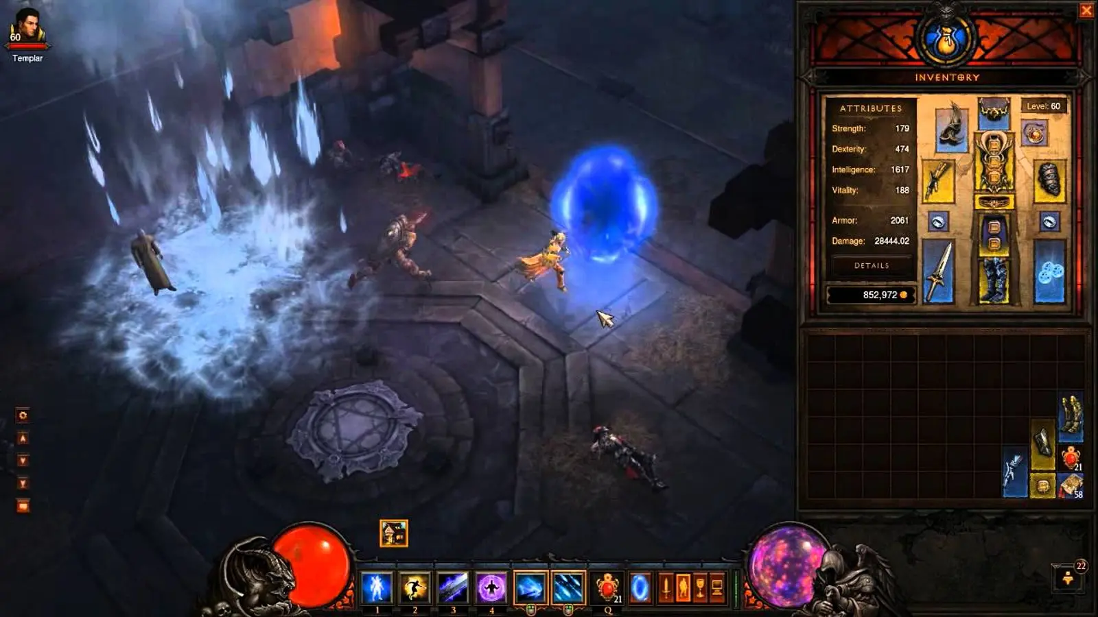 Diablo 3 Wizard gameplay