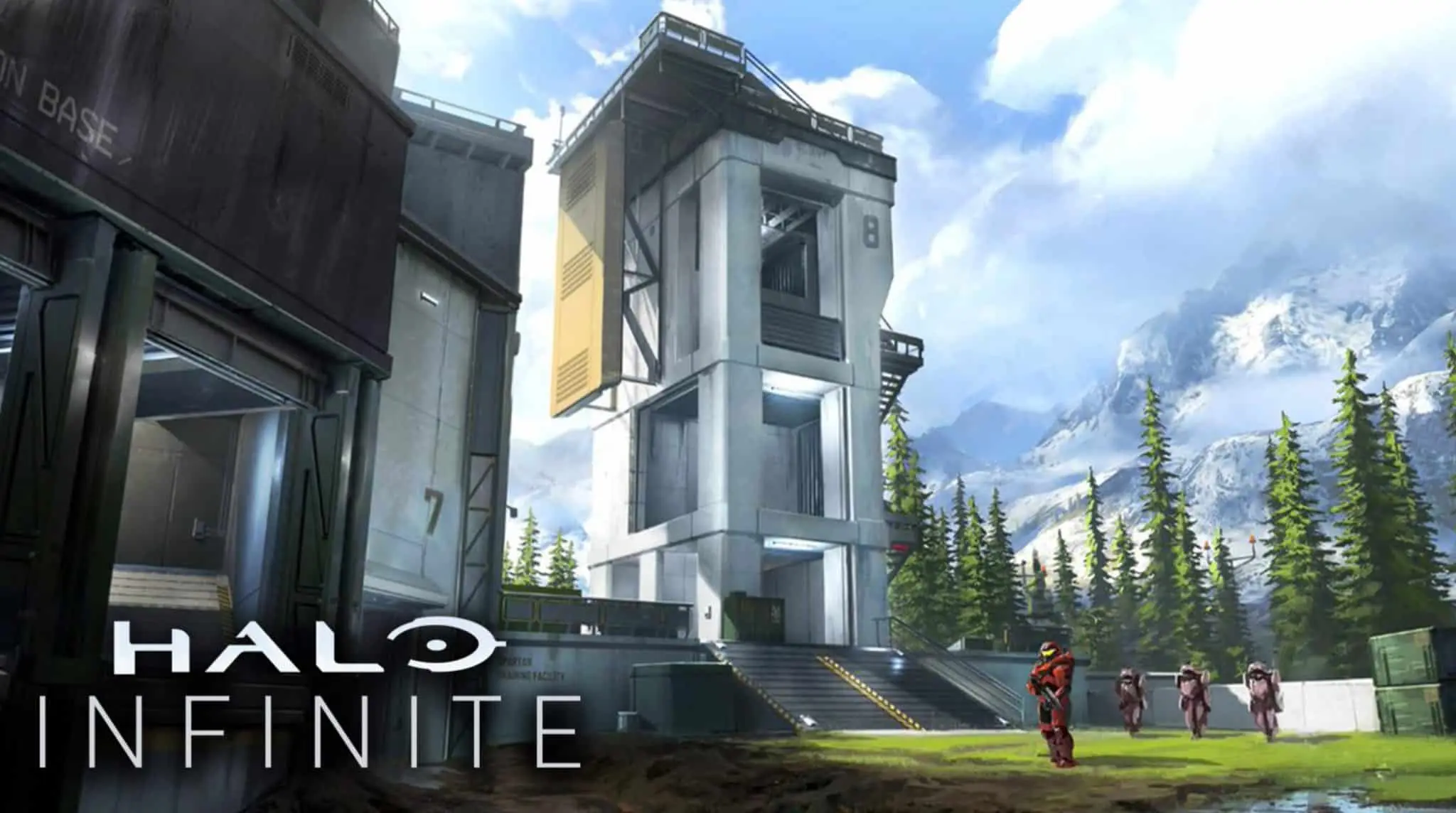 Halo Infinite sunny map