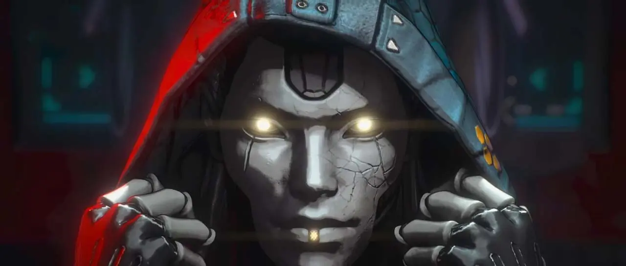 Ash Apex Legends character wearing a hood