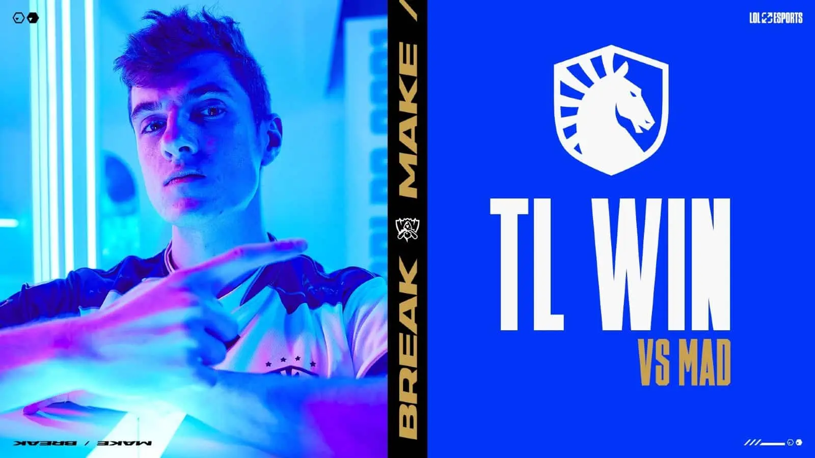 Team Liquid win graphic