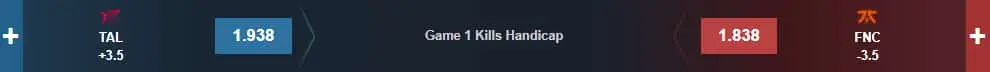 kills handicap