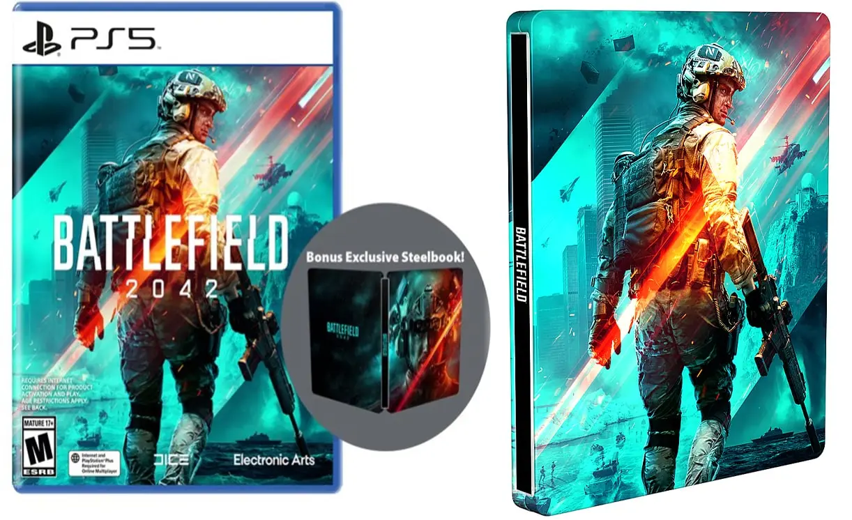 battlefield 2042 steelbook case