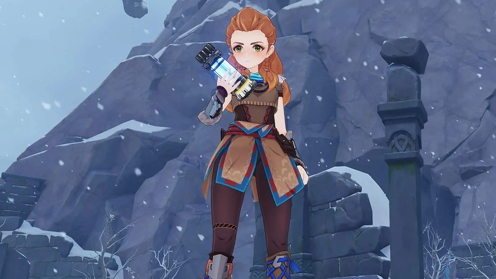 Genshin Impact Aloy Gameplay screenshot