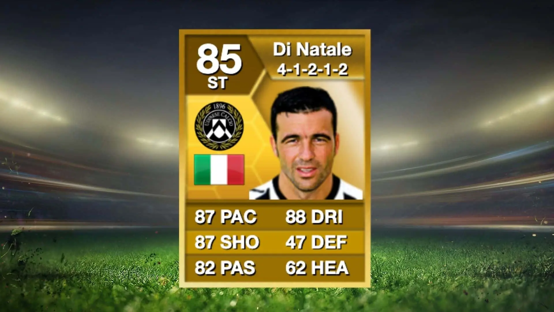 di natale fifa card