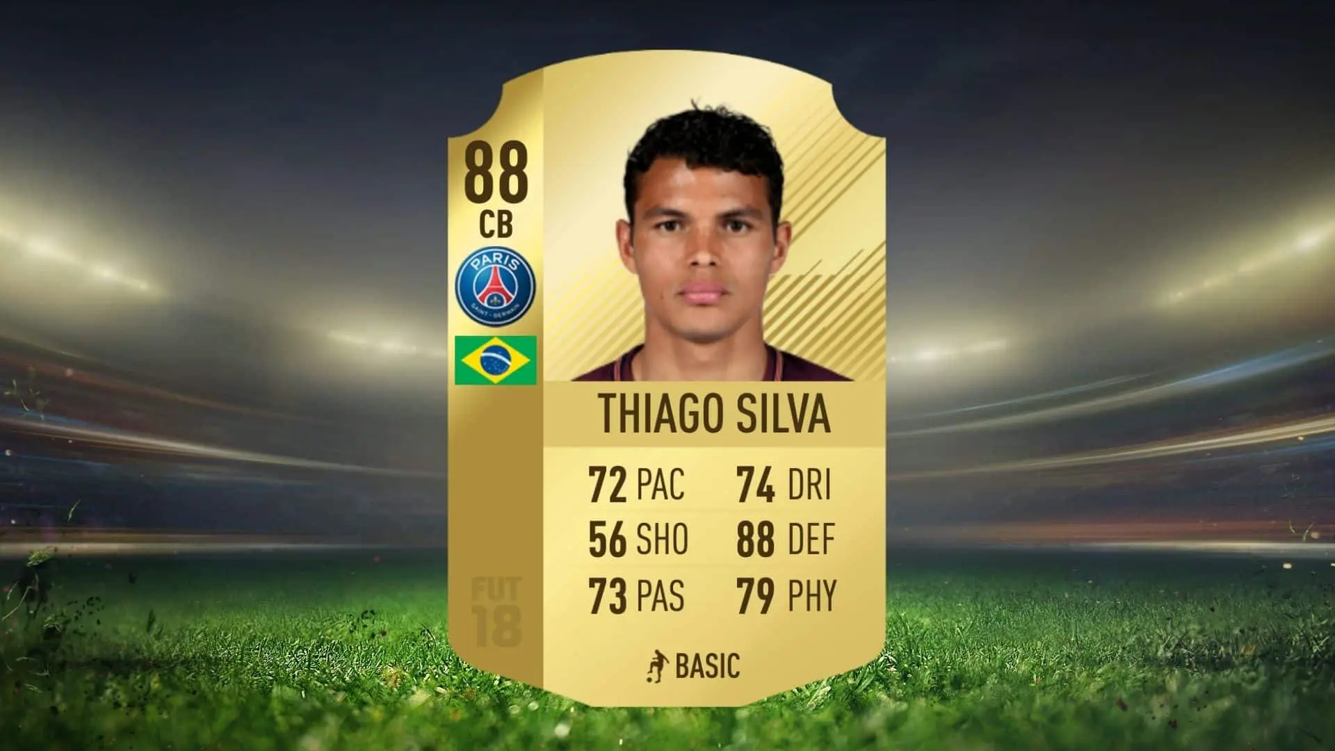 THIAGO SILVA CARD