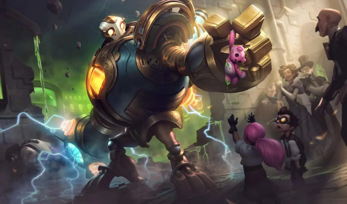 Victorious Blitzcrank League of Legends skin