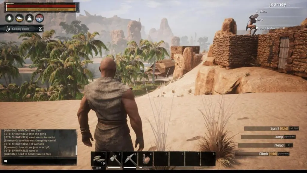 Conan Exiles gameplay