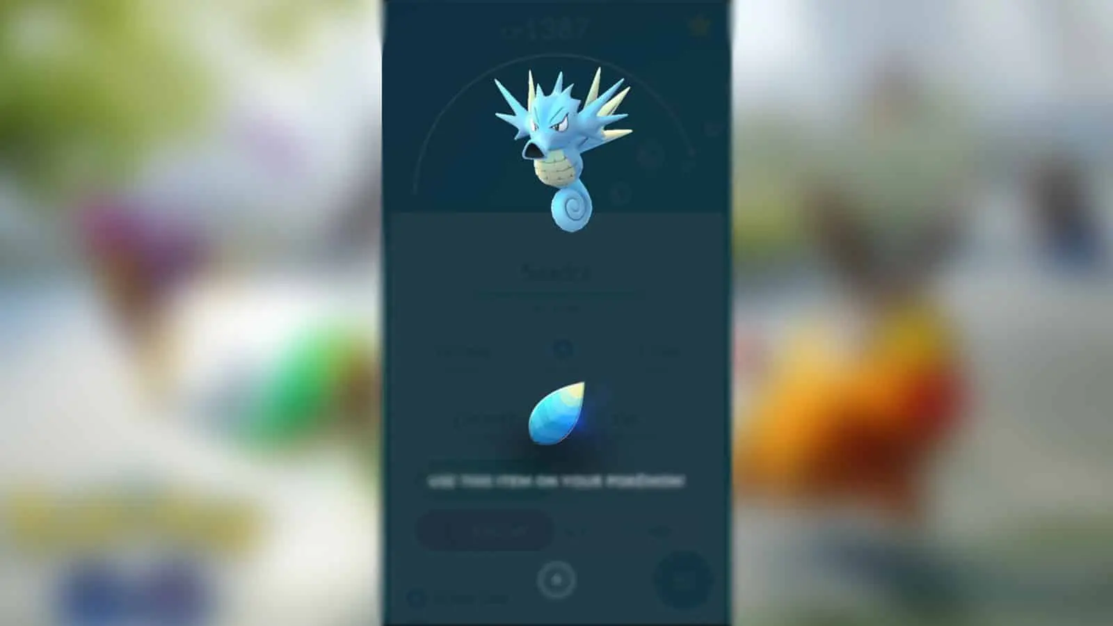 kingdra seadra pokemon go dragon scale