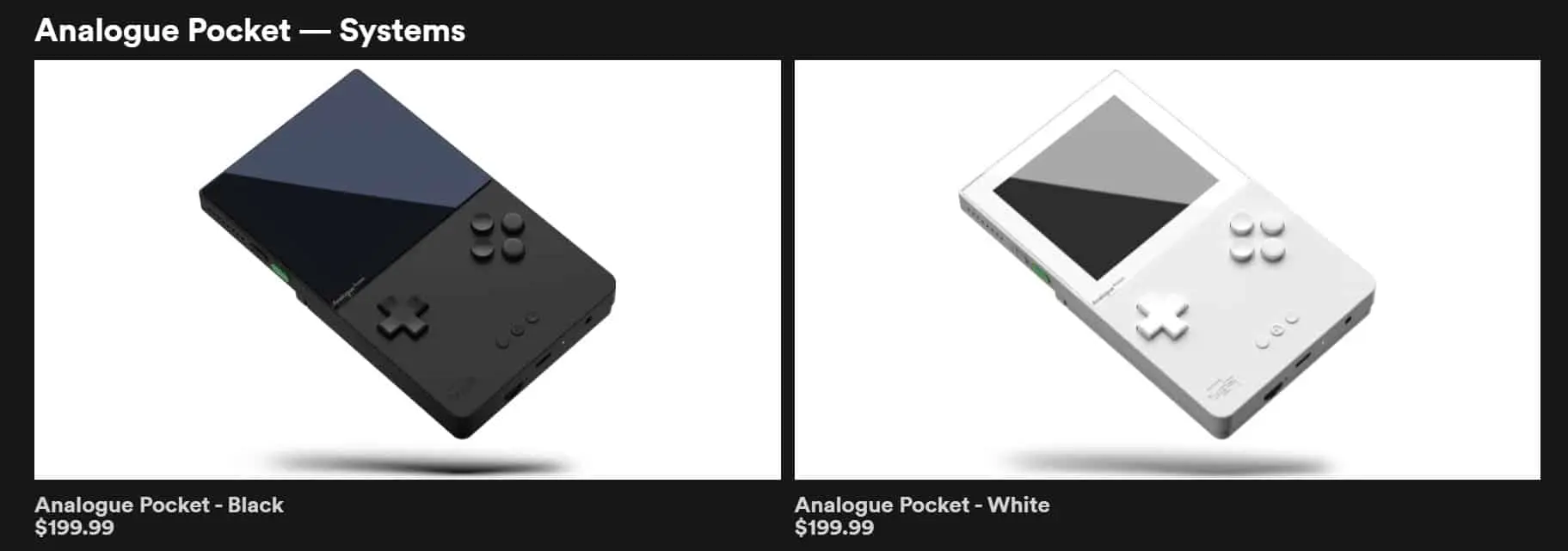 analogue pocket price