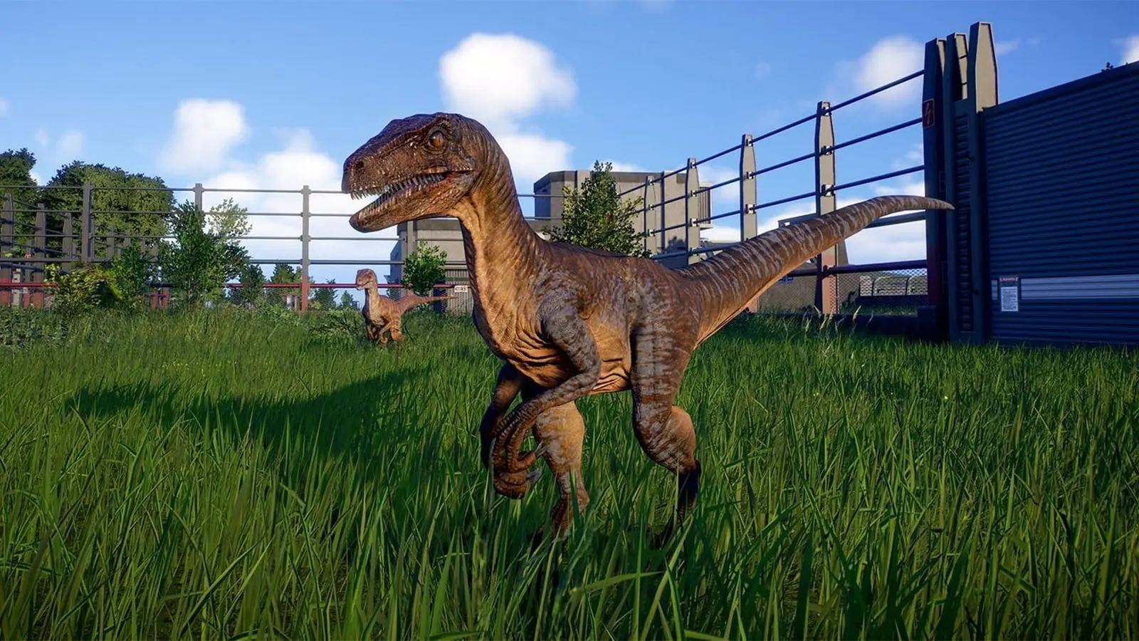 A dinosaur in Jurassic World Evolution 2