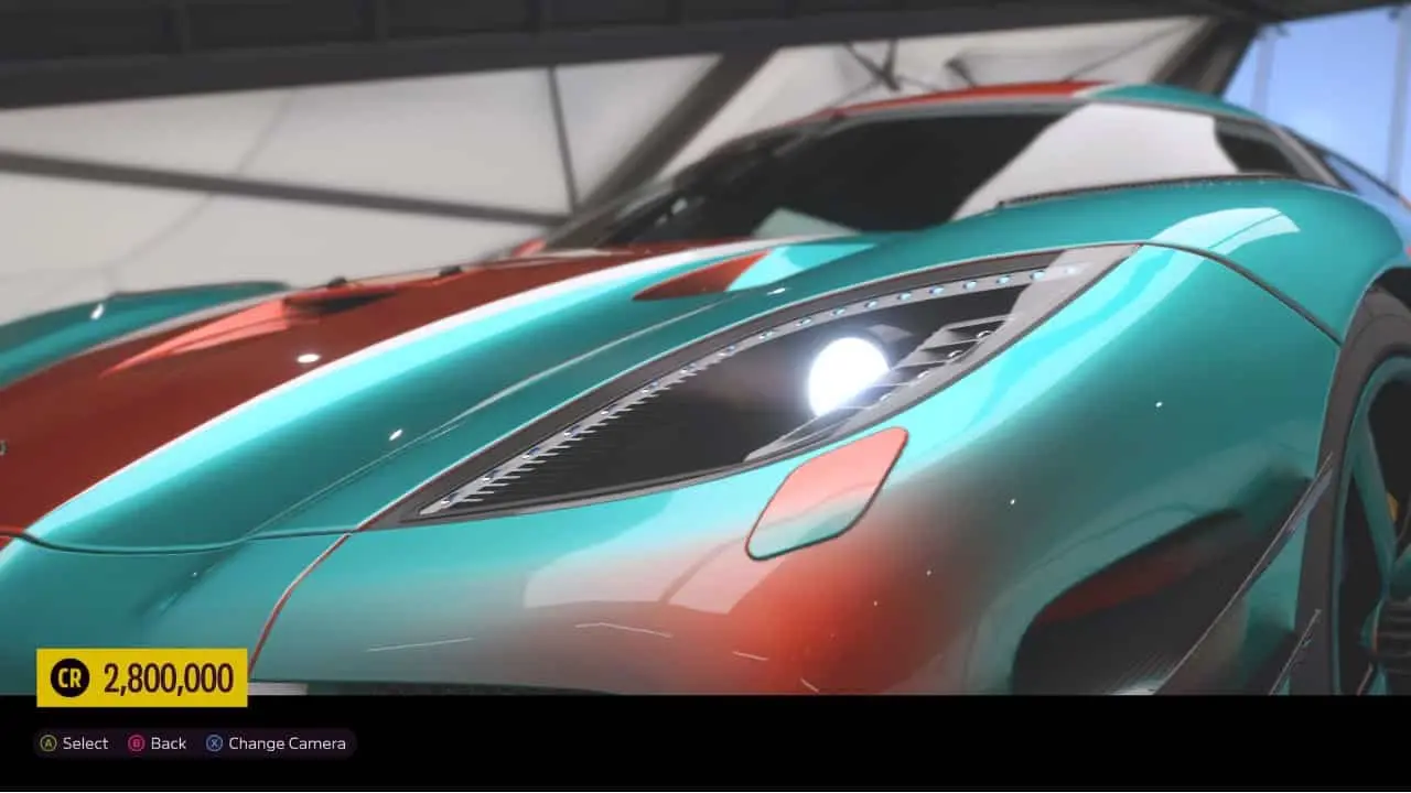 The Koenigsegg One in forza horizon 5 