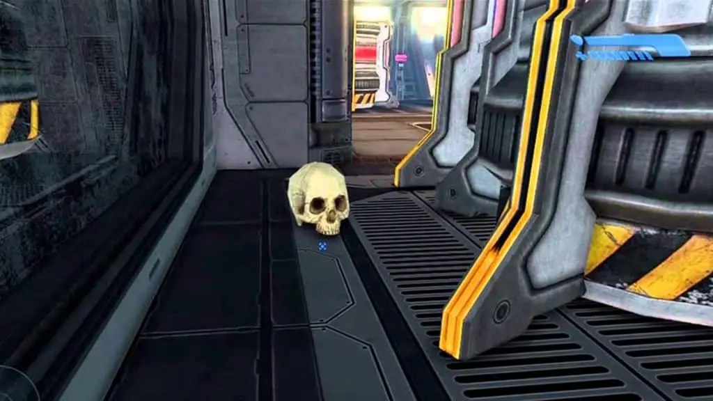 Halo iron skull location