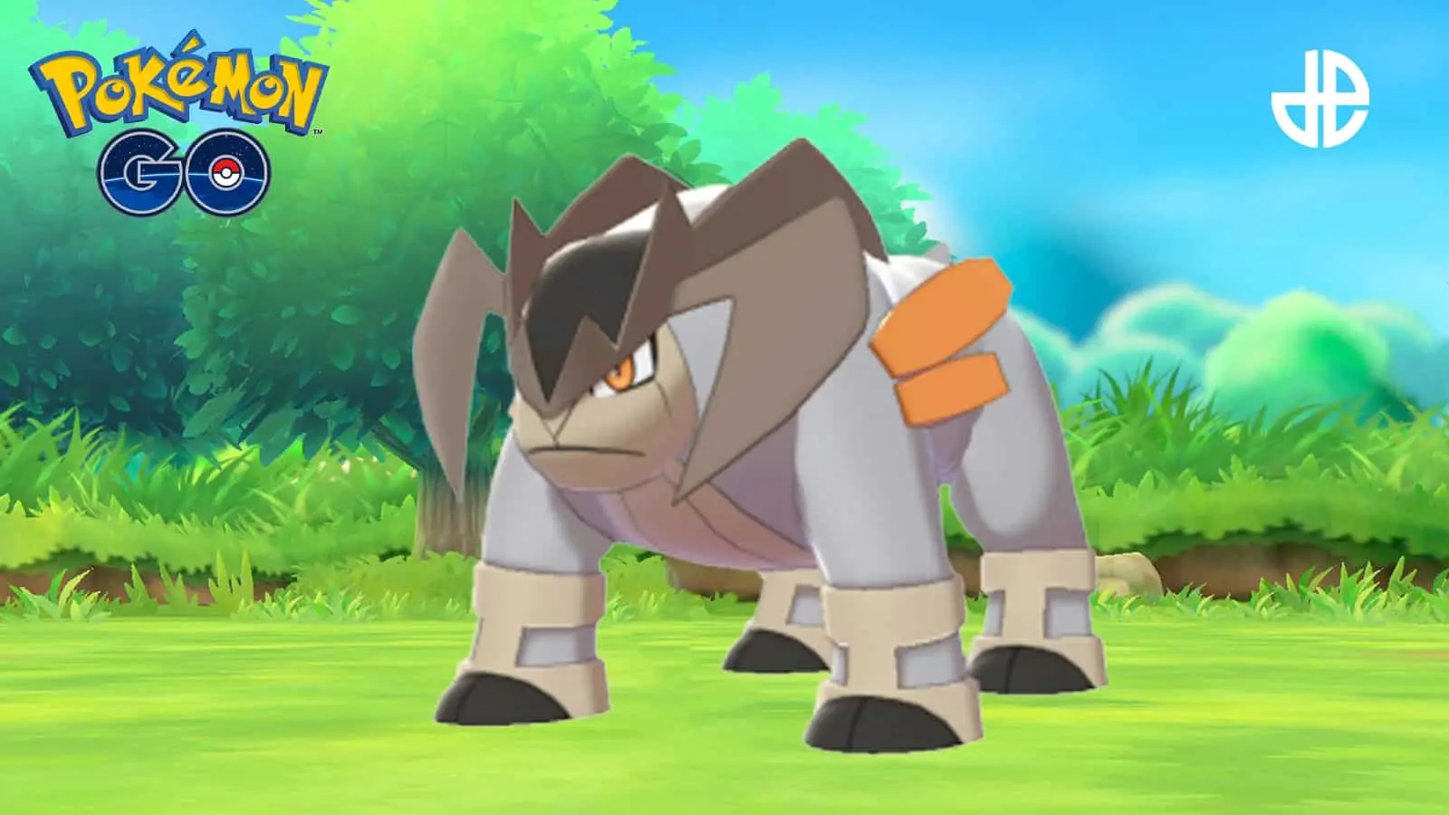 Terrakion as a Raid Boss in Pokemon GO