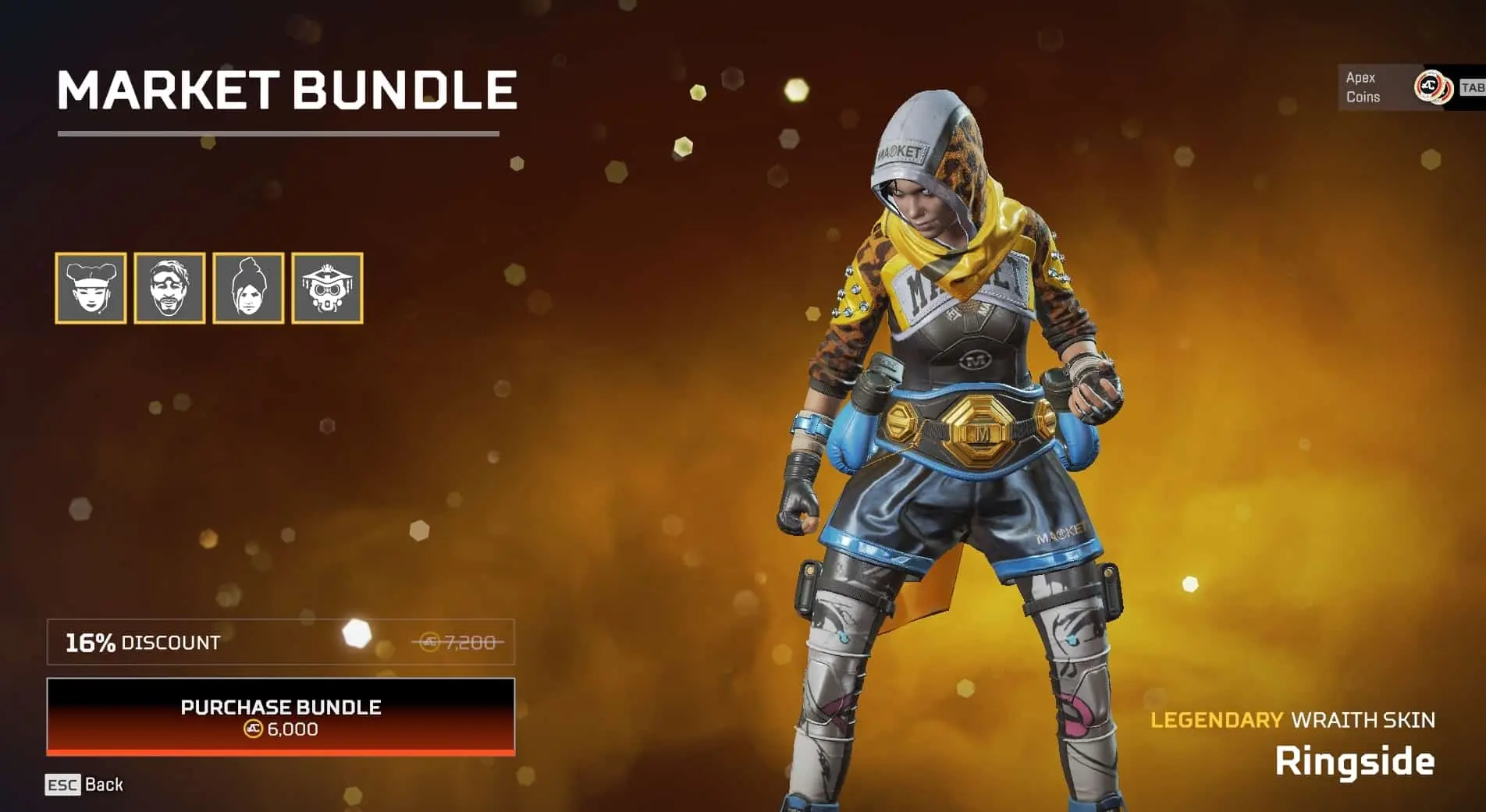 Market bundle in Apex Legends