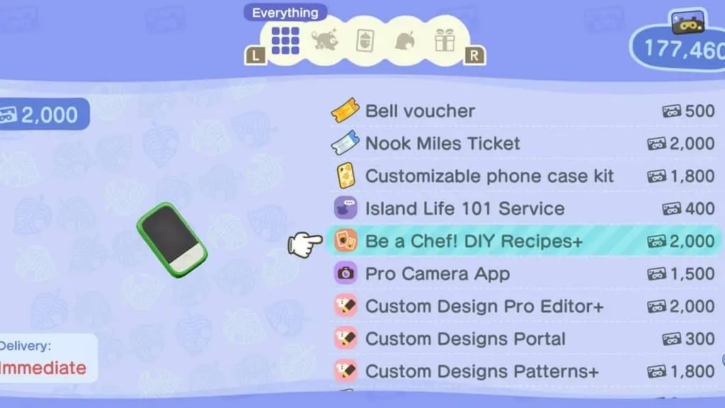 Animal Crossing Recipes