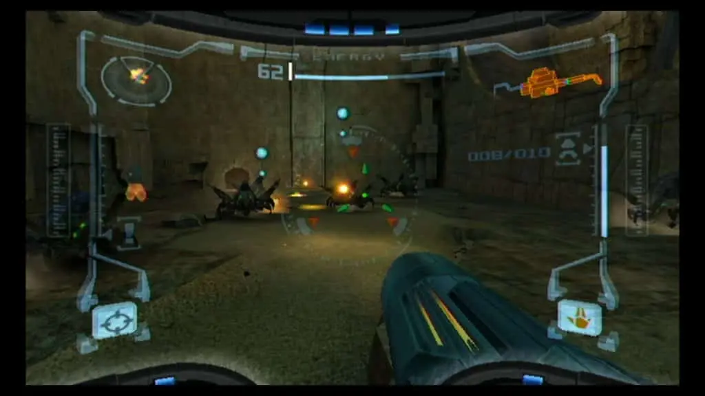 Metroid Prime gameplay screenshot