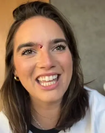 Natalie bleeding on TikTok