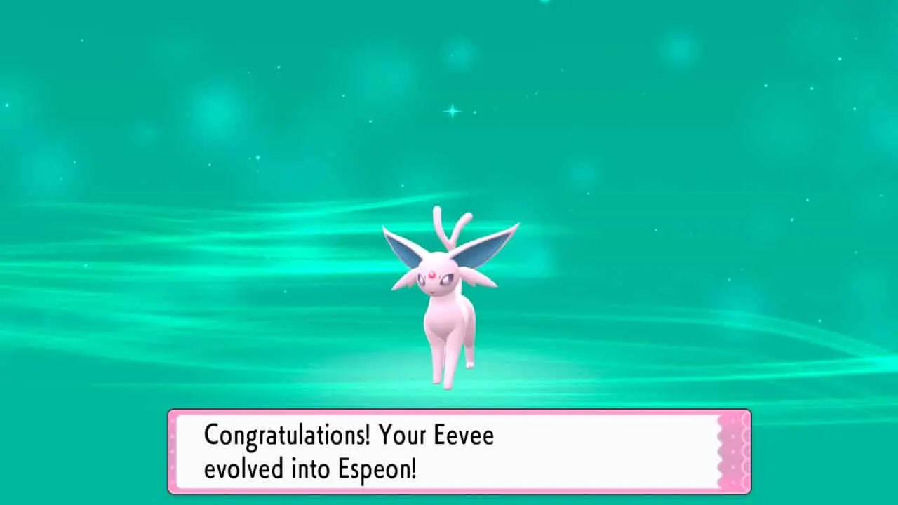 espeon in pokemon bdsp