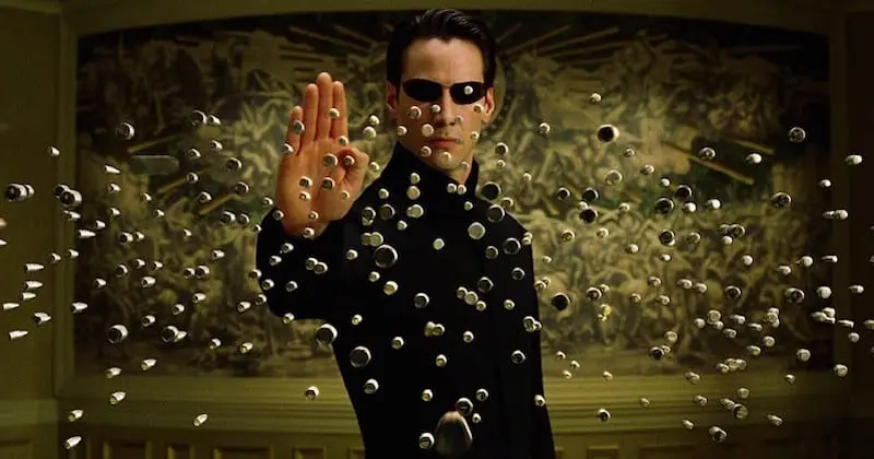 Neo stops bullets