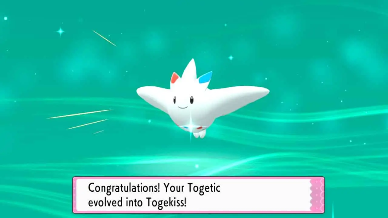 togekiss in pokemon brilliant diamond shining pearl