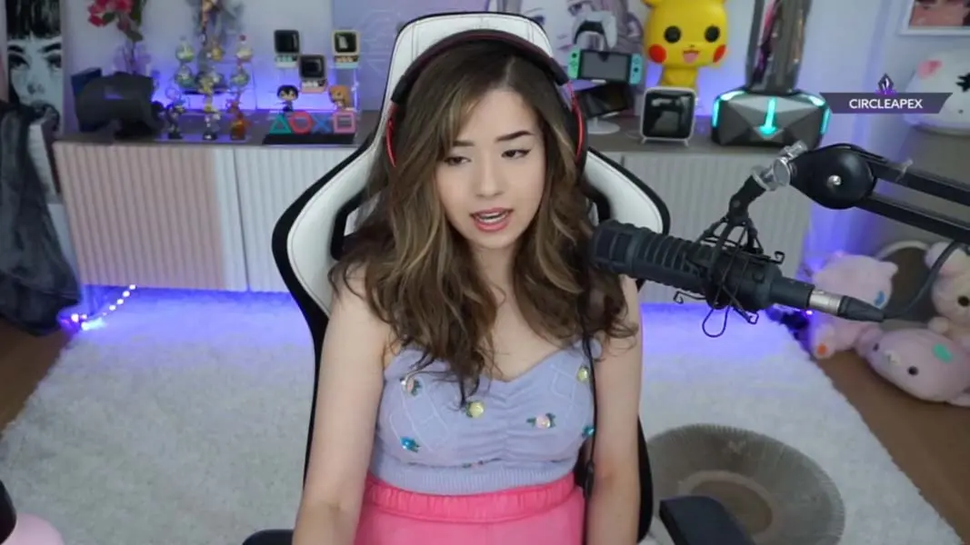 Pokimane on stream