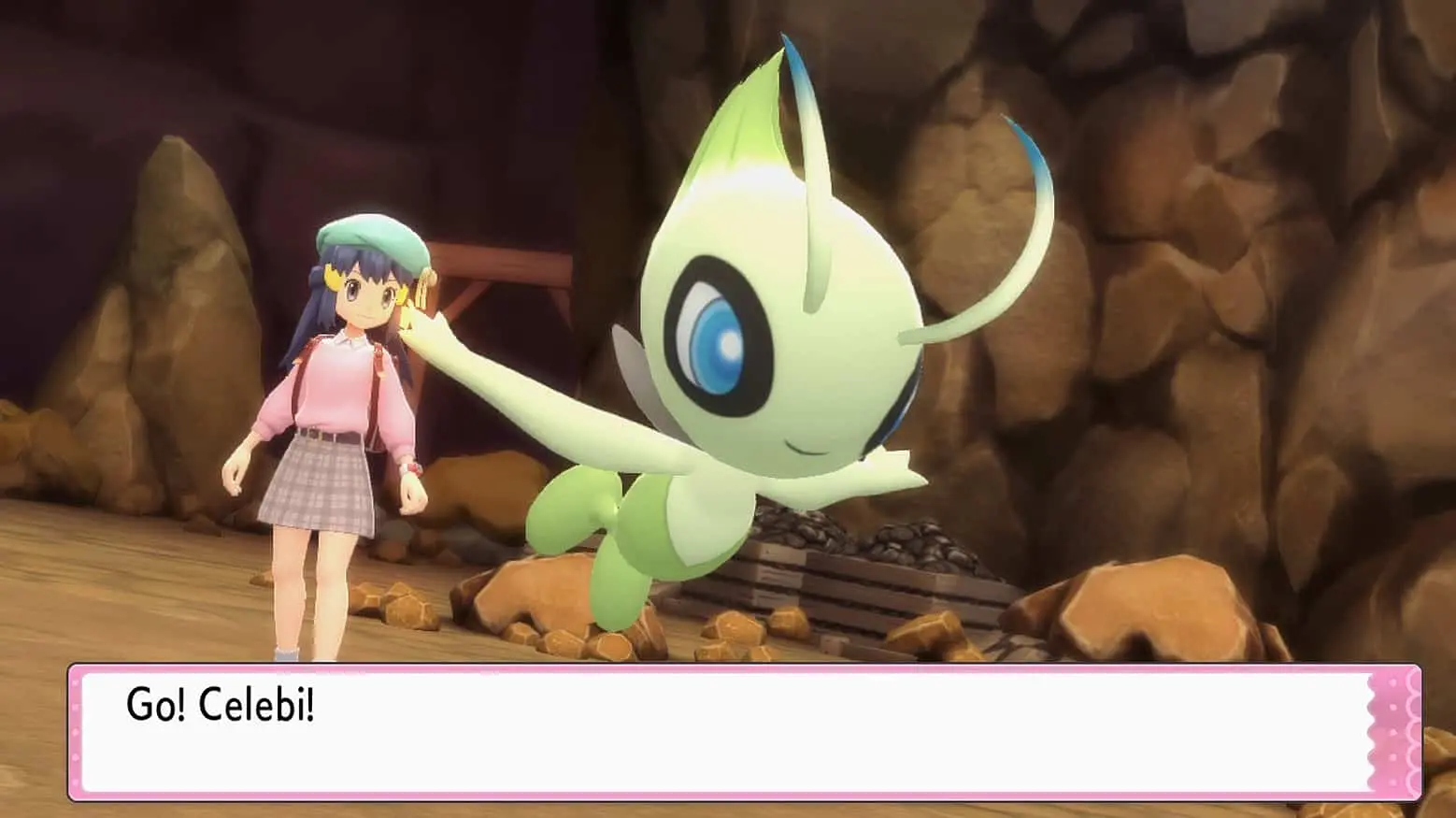 celebi in pokemon bdsp