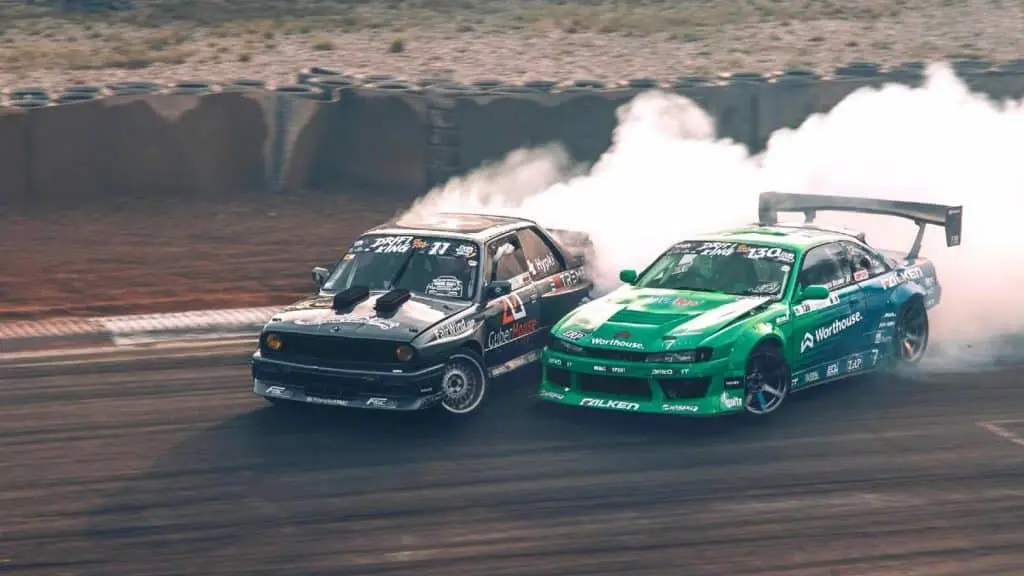 Drift racing in Japan