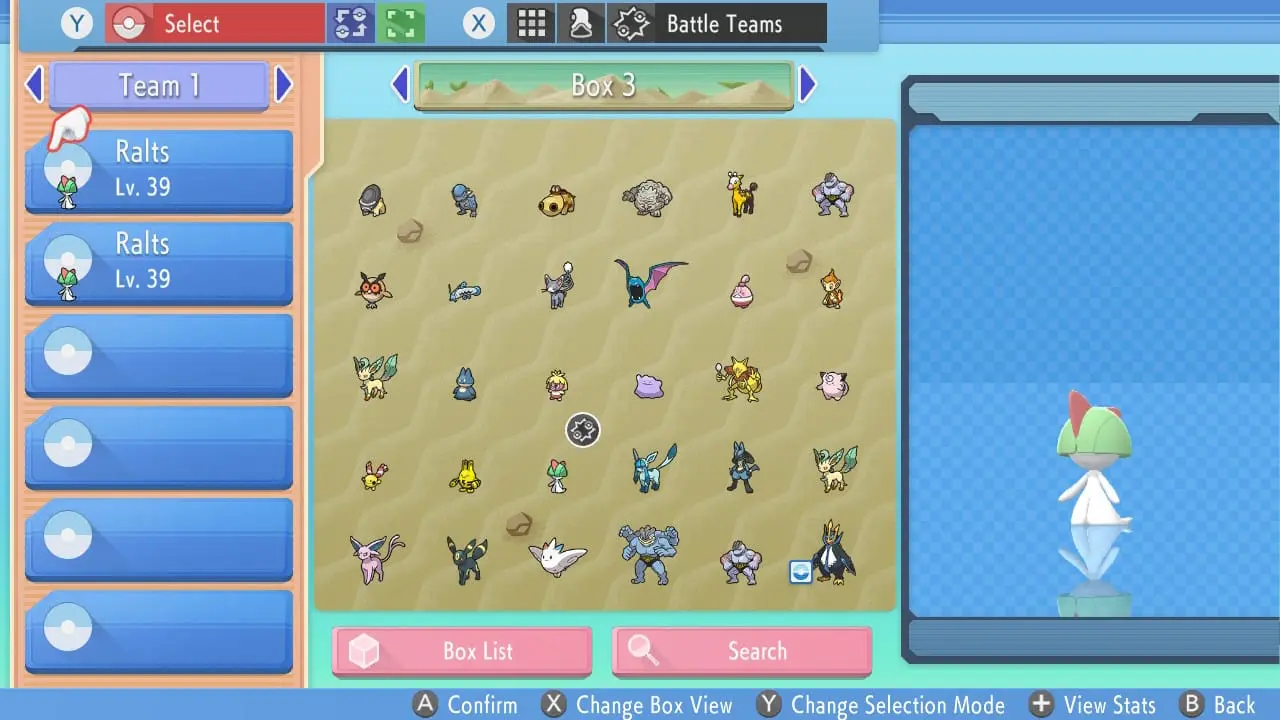 cloning glitch in pokemon bdsp