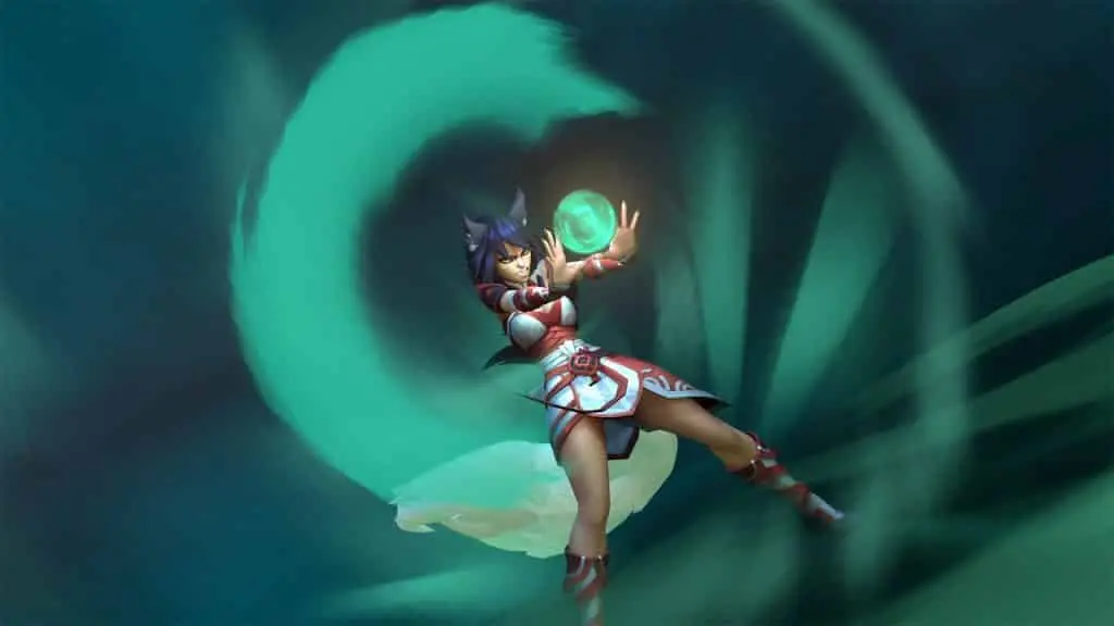 Ruined King screenshot showing Ahri's abilities