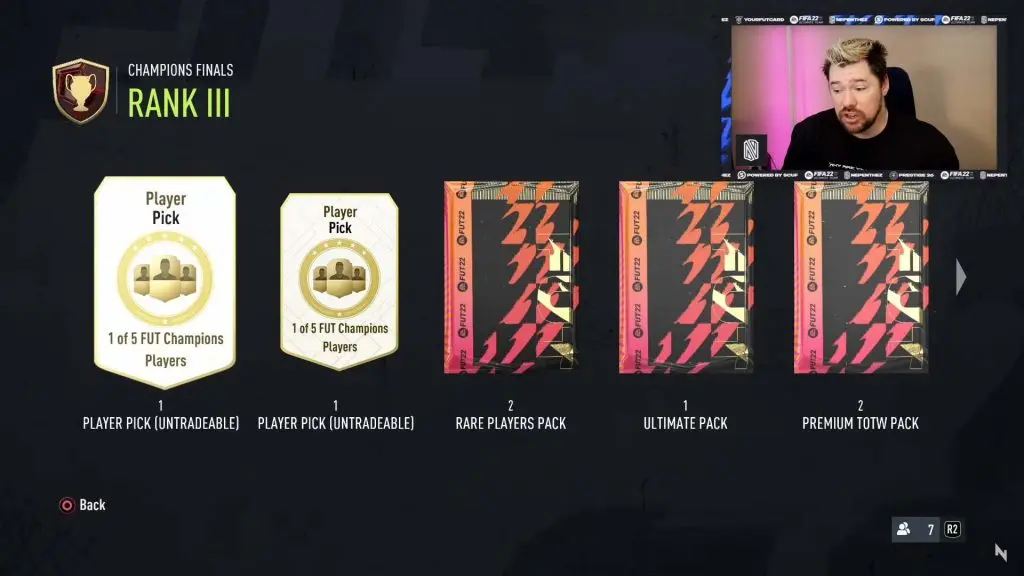 FIFA 22 Rank 4 rewards