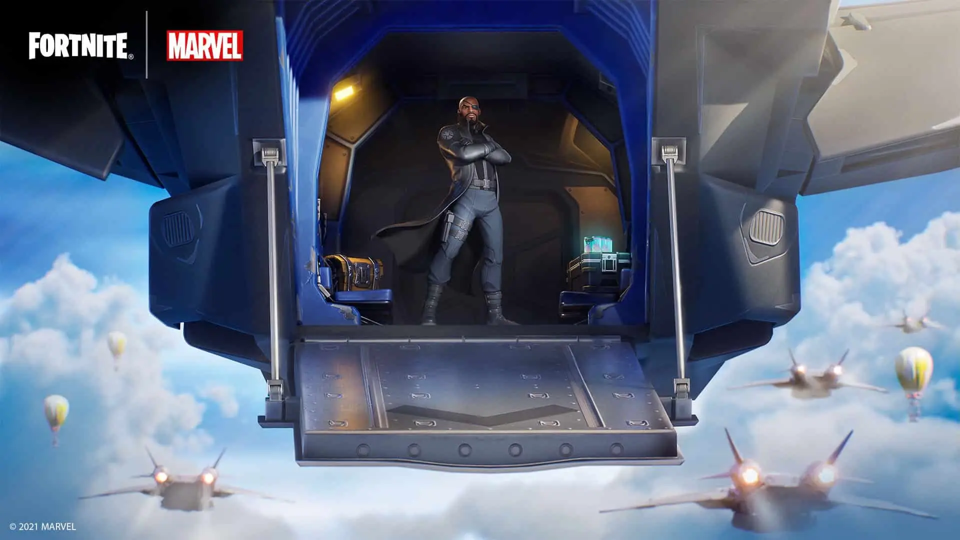 Nick Fury Fortnite loading screen